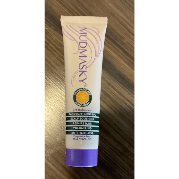 Mudmasky Vitamin Infused Scalp Serum • Fragrance Free • 2 fl oz • New & Sealed - Picture 1 of 2